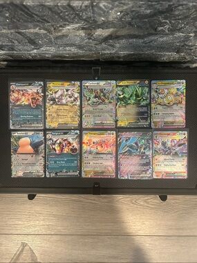 Pokémon EX card lot of 10 Holo cards from Random Sets M/NM